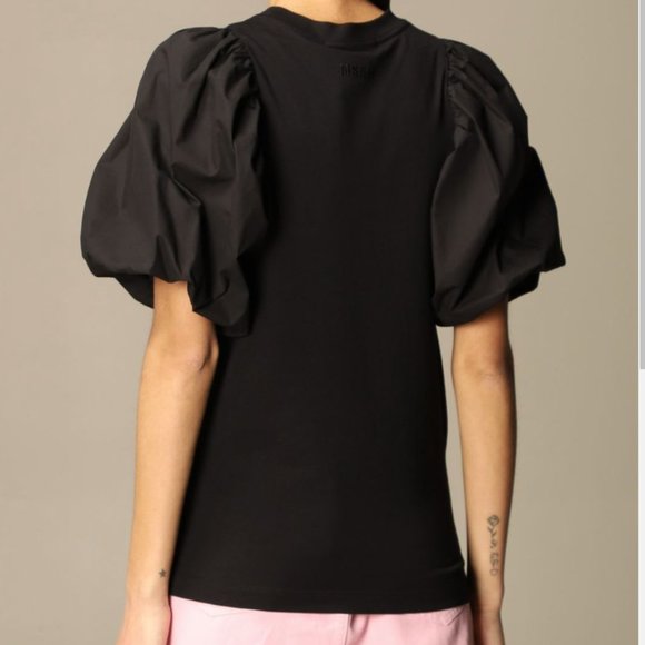 MSGM Puff Balloon Sleeve Top Made in Italy - Picture 3 of 9